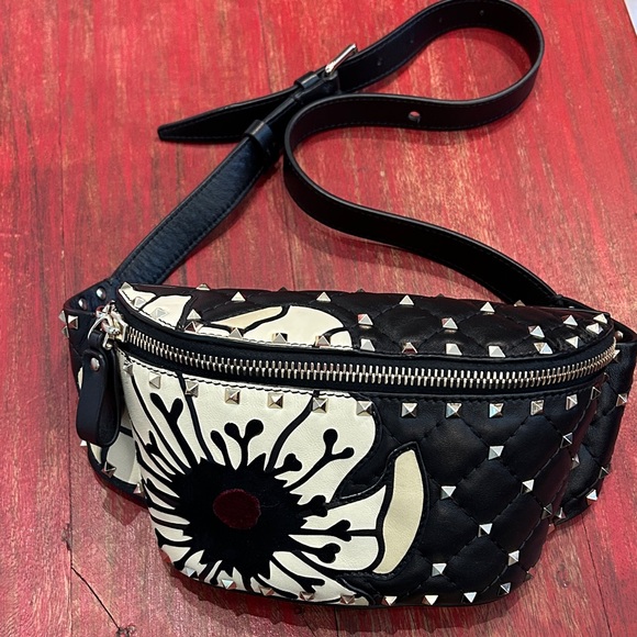 Valentino Garavani Handbags - Valentino Garavani Rockstud Spike Belt Bag